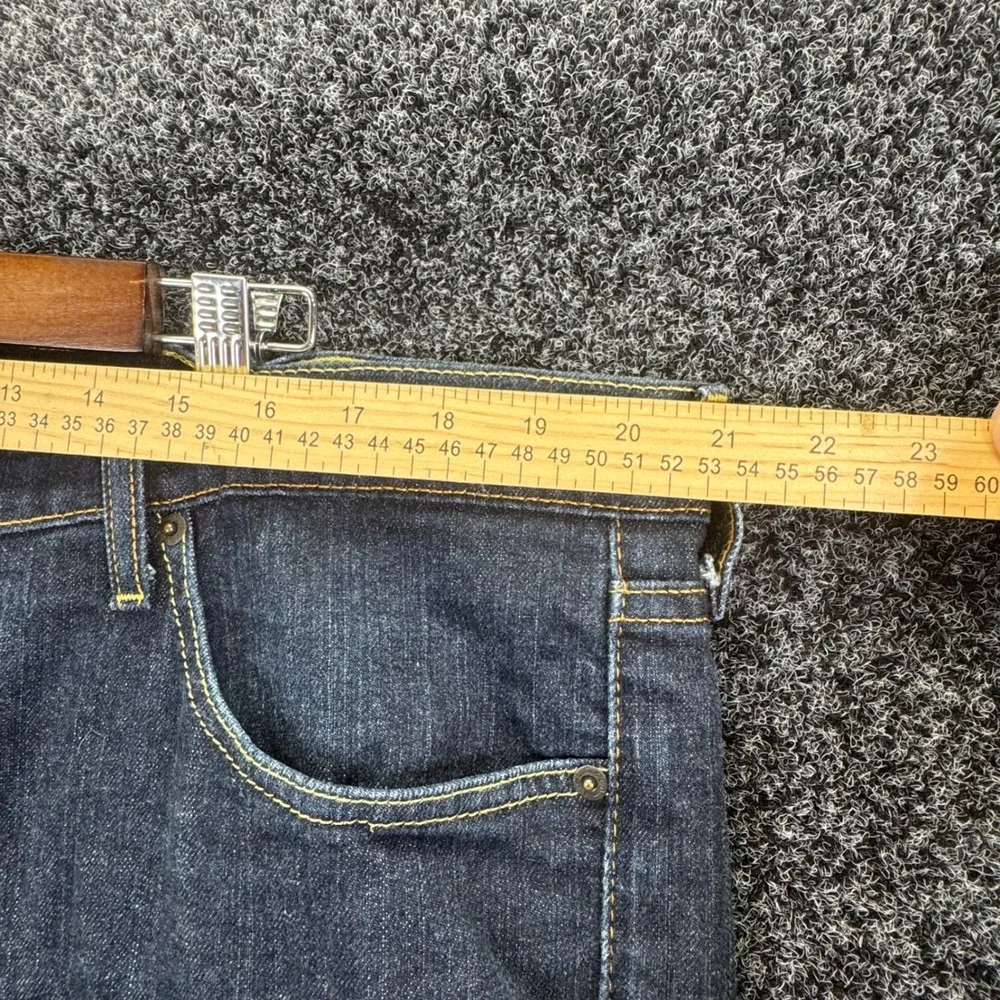 Levis 541 Athletic Taper Jeans Mens‎ 42x30 Dark Wash Indigo Blue Denim